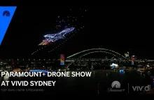 Paramount+ Drony przejęły niebo nad Sydney.