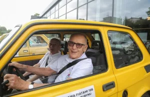 92-letni Sobiesław Zasada dojechał Fiatem 126p do Turynu. Podróż trwała 4 dni