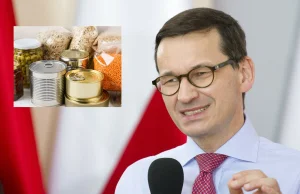 Mateusz Morawiecki radzi Polakom najeść się do syta przed zimą