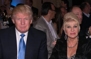 Nie żyje Ivana Trump, była żona poprzedniego prezydenta USA