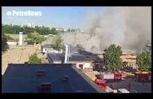 Pożar w szpitalu Wojewódzkim w Płocku