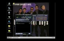 Instalacja WInampa 2.5 na WIN95 i odtwarzanie "Everybody" by backstreet boys