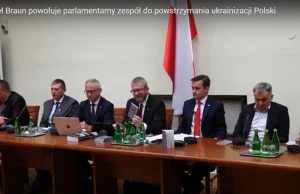 G. Braun powołał parlamentarny zespół do powstrzymania ukrainizacji Polski.