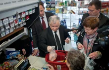 Dekadę temu Kaczyński zrobił zakupy za 56 zł. Ile Teraz wydałby dwa razy więcej