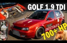 DRAG GOLF 4X4 1.9 TDI | NAJSZYBSZY GOLF 4 W POLSCE