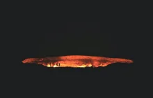 "Wrota piekieł" w Turkmenistanie - krater z gazem płonącym od 50 lat