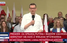 Morawiecki: Z inflacją jest jak z Tuskiem...
