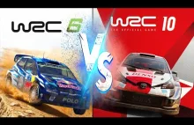WRC 6 VS WRC 10 / Gameplay / PS4