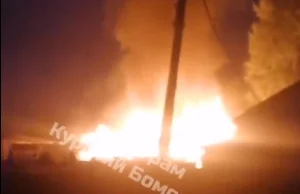Doniesienia o wybuchach w obwodzie kurskim (Rosja) w pobliżu granicy z Ukrainą.