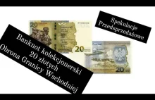 Banknot 20 zł. "Ochrona Polskiej Granicy Wschodniej" spekulacje przed sprzedażą