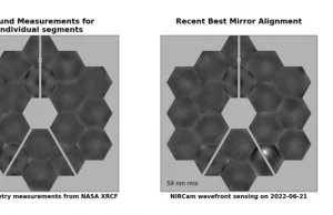 Uuszkodzenie zwierciadła Teleskopu Webba jest większe niż zakładano