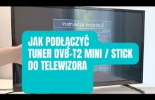 jak podłączyć tuner DVB-T2 mini do telewizora? - poradnik