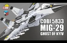 MiG-29 Ghost of Kyiv - Animacja z budowy i prezentacja zestawu od COBI