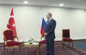 Putin z niecierpliwością czekający na Erdogana