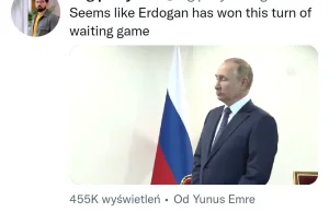 Erdoğan pograł z Putinem w jego ulubioną grę w spóźnianie się na spotkania.