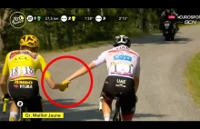 Piękny pokaz FairPlay w sporcie na przykładzie dzisiejszego etapu Tour de France