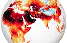 Piekło na Ziemi? Już je mamy. NASA opublikowała mapę ekstremalnych temperatur