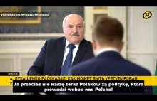 Łukaszenka porównał Polaków na Białorusi do Rosjan na Ukrainie