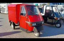 Mini ciężarówka bez prawka Piaggio Ape 50 Pickup