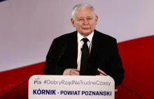 Kaczyński w Kórniku: „Nikt nie będzie siedział w zimnym mieszkaniu”