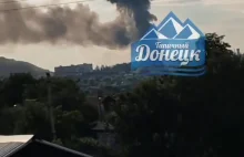 Explosion in occupied Horlivka Donetsk region