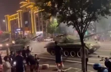 Did the Chinese government really deploy tanks to suppress protesters in...