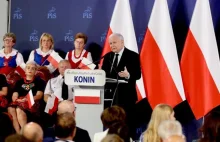 Konin. Jarosław Kaczyński: Należy znieść immunitety parlamentarzystom i sędziom.