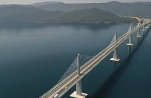 Chorwacja otworzyła most Pelješac. Dojazd do Dubrownika będzie łatwiejszy.