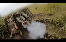 Siły ukraińskie rozmieszczają działa przeciwpancerne Rapira na linii frontu
