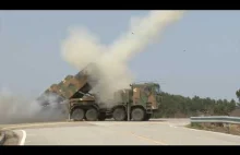 K239 Chunmoo MLRS Live Fire Exercise
