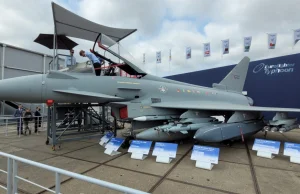 Farnborough 2022: Eurofighter Typhoon oferowany Polsce
