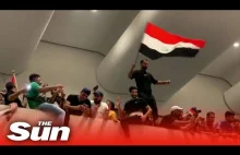 Dzieje się w Iraku. Protestujacy opanowali parlament