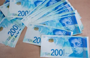Izrael zakazuje transakcji gotówkowych powyżej 1700 dolarów