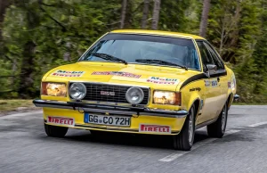 Opel Classics i Walter Röhrl w rajdzie oldtimerów