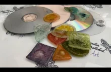 Przekształcanie starych płyt CD w biżuterię :)