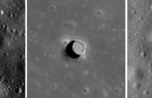 NASA odkryła ciekawe doły na Księżycu. To szansa dla ludzkości?