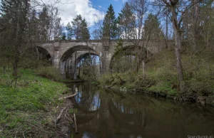 Opuszczone mosty kolejowe w Botkunach