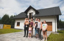 Budimex wybudował dom dla ośmioosobowej rodziny