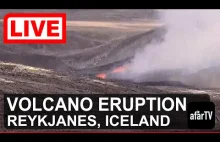 LIVE: Iceland Volcano Eruption in Reykjanes