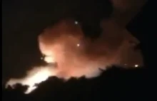 Pierwsze nagranie ze zniszczonego przez Ukraińców składu kolejowego