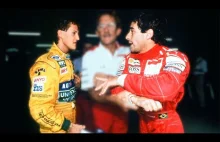 Starcia legend. Ayrton Senna vs Michael Schumacher.