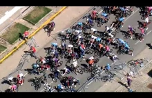 Wczorajszy wypadek na 2 etapie w Vuelta a Burgos