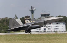 Pierwsze amerykańskie myśliwce F-22 Raptor już w Polsce