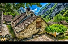 Foroglio - przepiękna wioska ukryta w południowej Szwajcarii