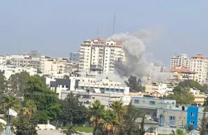 Izrael rozpoczął operację "Breaking Dawn". Bombarduje Strefę Gazy