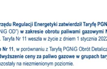 PGNiG, podwyżka na gazu 84%