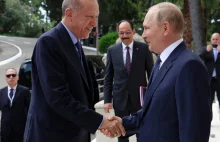 Spotkanie Putin-Erdogan. „Rosja wie, jak ominąć sankcje, a Turcja w tym pomoże"