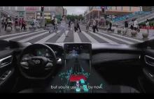 8-minutowy przejazd pojazdu autonomicznego po Shenzhen
