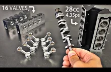 REAL Model V8 Engine Assembly & RUN! [ENG]