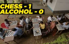 Cała wioska w Indiach rzuciła alokohol by grać w szachy